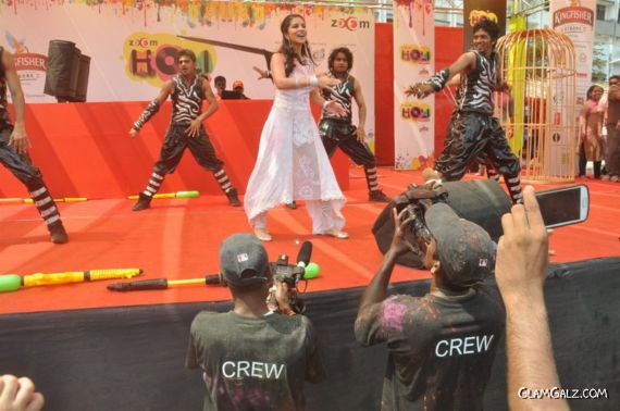 Celebrities At Zoom Holi Party