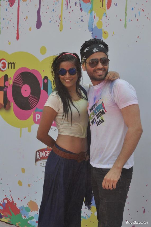Celebrities At Zoom Holi Party