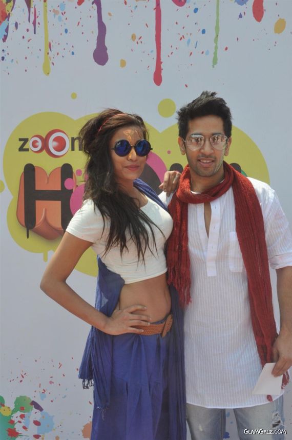 Celebrities At Zoom Holi Party
