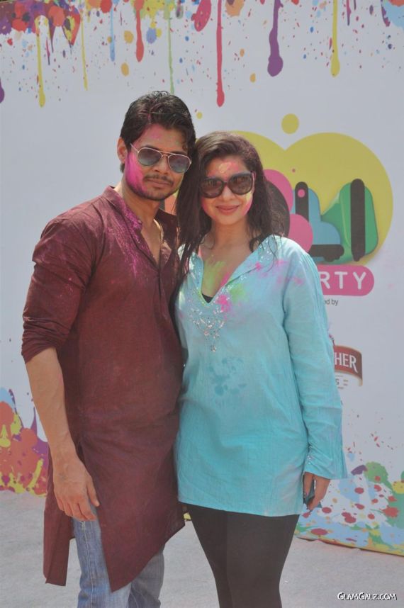 Celebrities At Zoom Holi Party