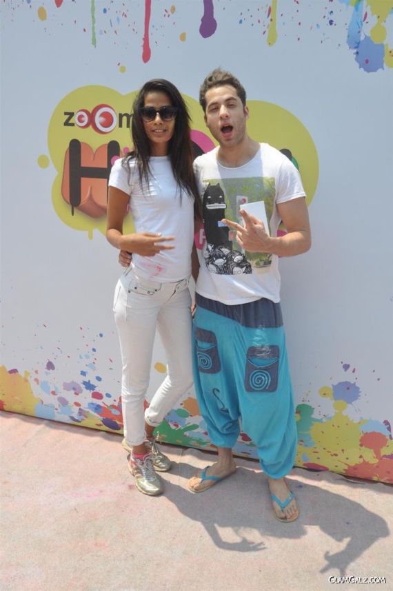 Celebrities At Zoom Holi Party