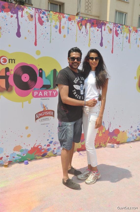 Celebrities At Zoom Holi Party