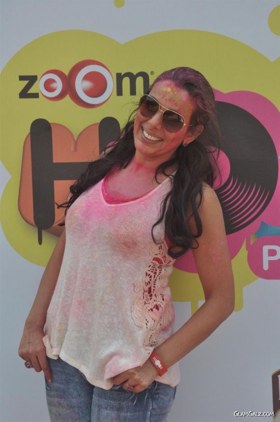 Celebrities At Zoom Holi Party