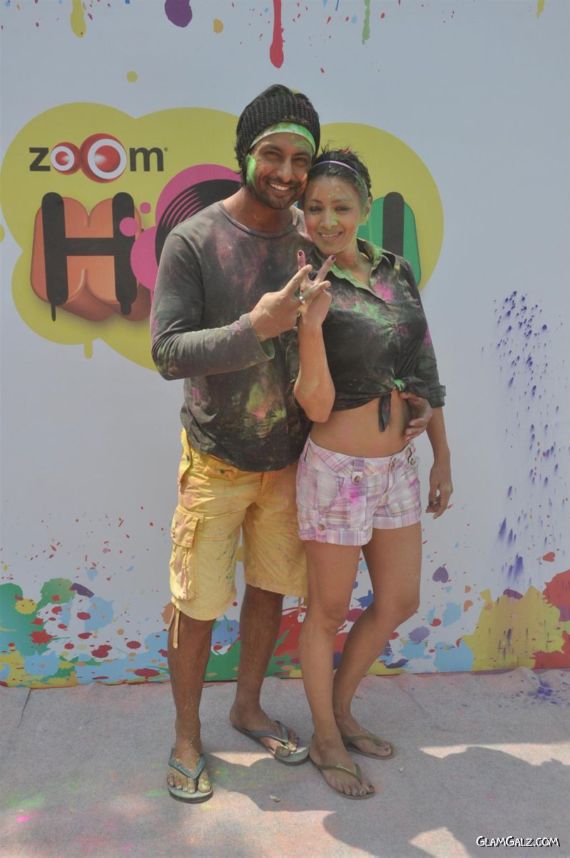 Celebrities At Zoom Holi Party