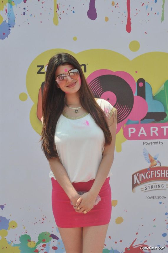Celebrities At Zoom Holi Party