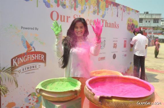 Celebrities At Zoom Holi Party