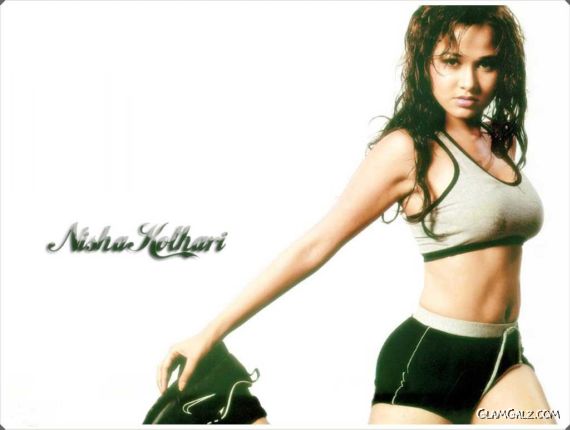 Click to Enlarge - Nisha Kothari Hot Wallpapers