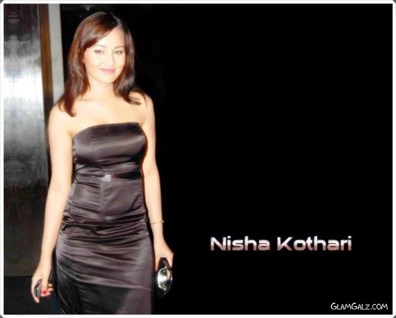 Click to Enlarge - Nisha Kothari Hot Wallpapers