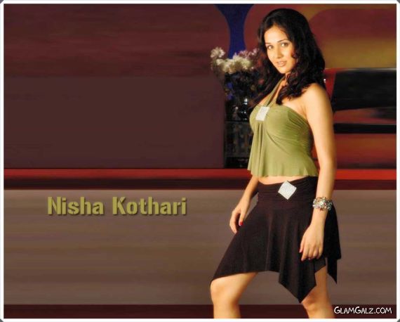 Click to Enlarge - Nisha Kothari Hot Wallpapers