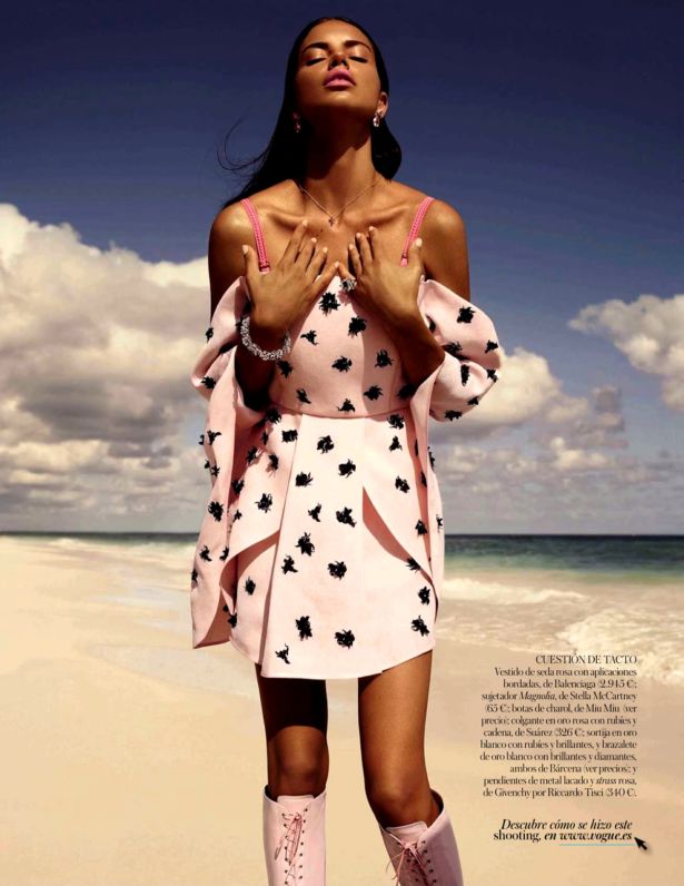 Adriana Lima Photoshoot For Vogue Spain