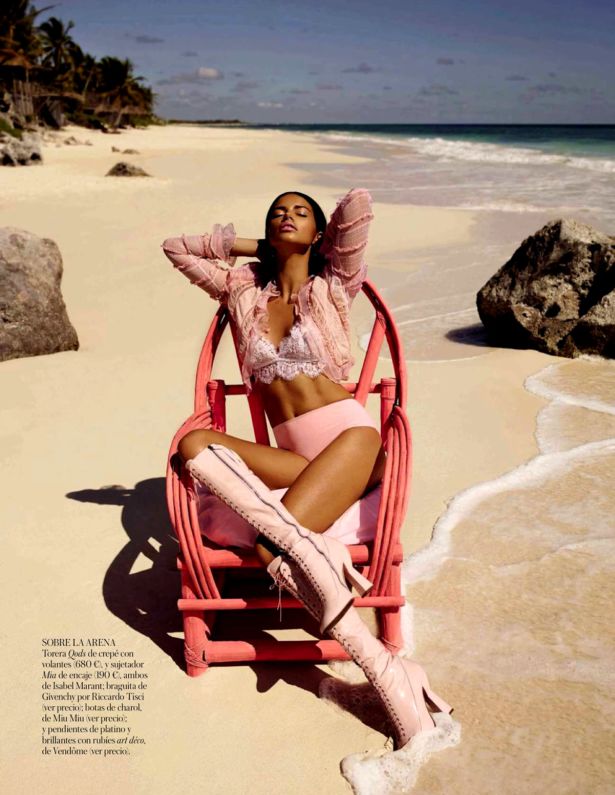 Adriana Lima Photoshoot For Vogue Spain