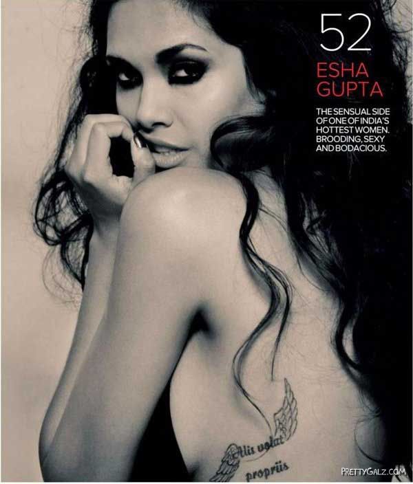 Esha Gupta Heating Up Maxim Pages