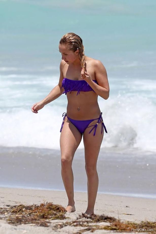 Hayden Panettiere Bikini Candids