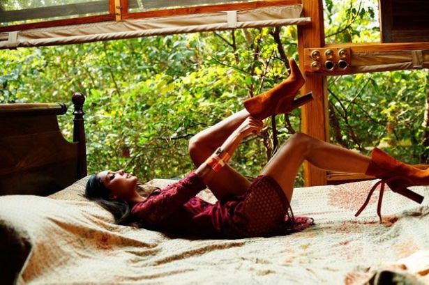 Lisa Haydon Shoots For ELLE