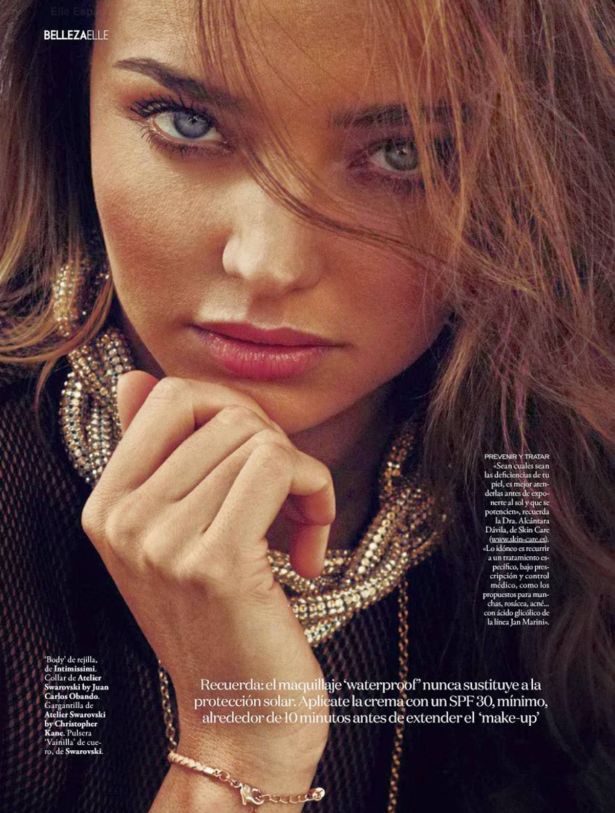 Miranda Kerr For Elle Spain Magazine